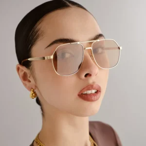 Aire Sunglasses - Cosmos - Bright Gold 2342201