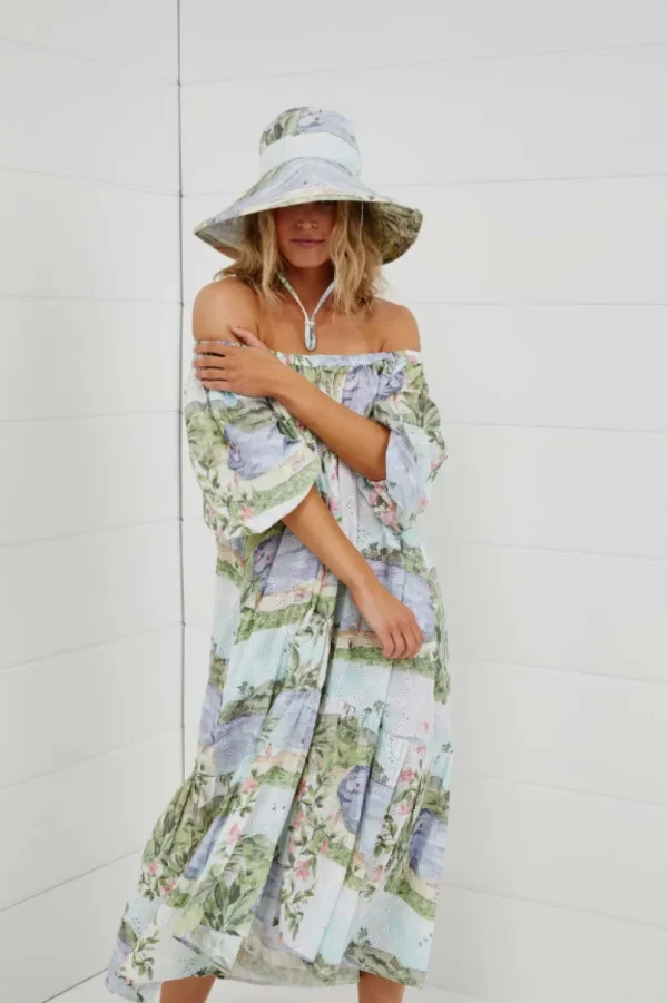 Binny - FOUR MILE BEACH - Cotton Broderie Caftan