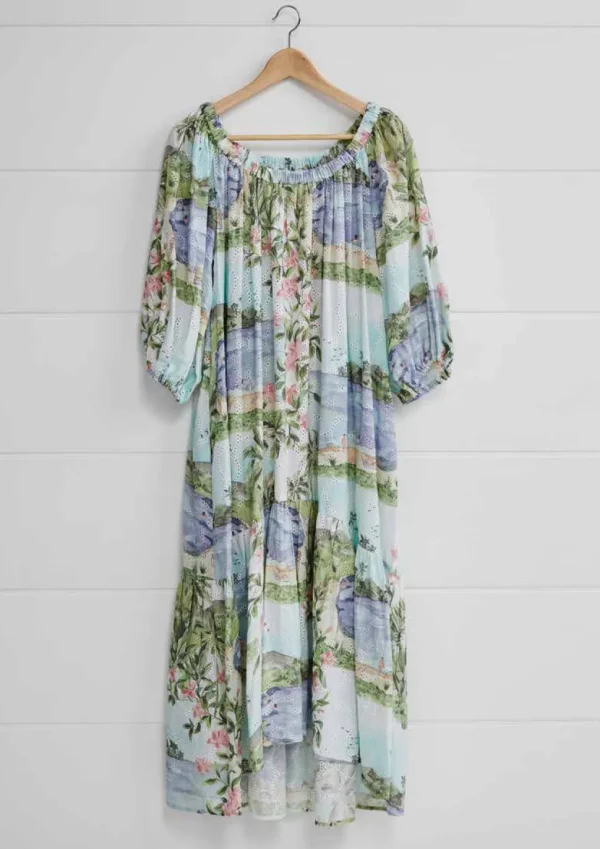 Binny - FOUR MILE BEACH - Cotton Broderie Caftan