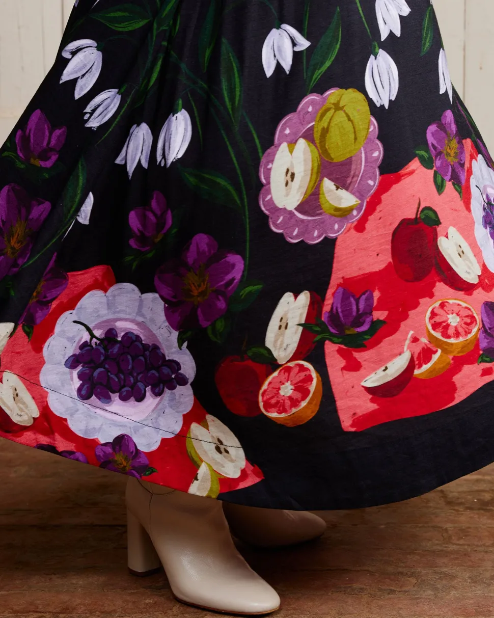 binny__the_laden_table_li_4.webp Binny - THE LADEN TABLE Linen Viscose Shift Dress w pockets - The Laden Table