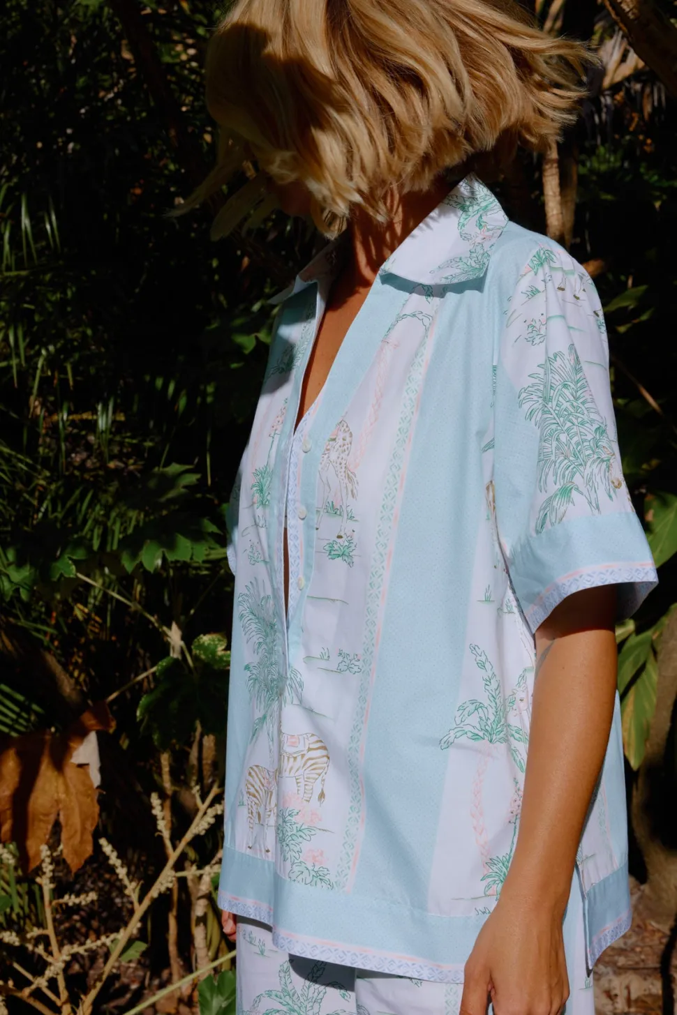 binny__the_pup_tent__safa_2.webp Binny - THE PUP TENT - Safari Five Oh - Cotton Poplin Shirt