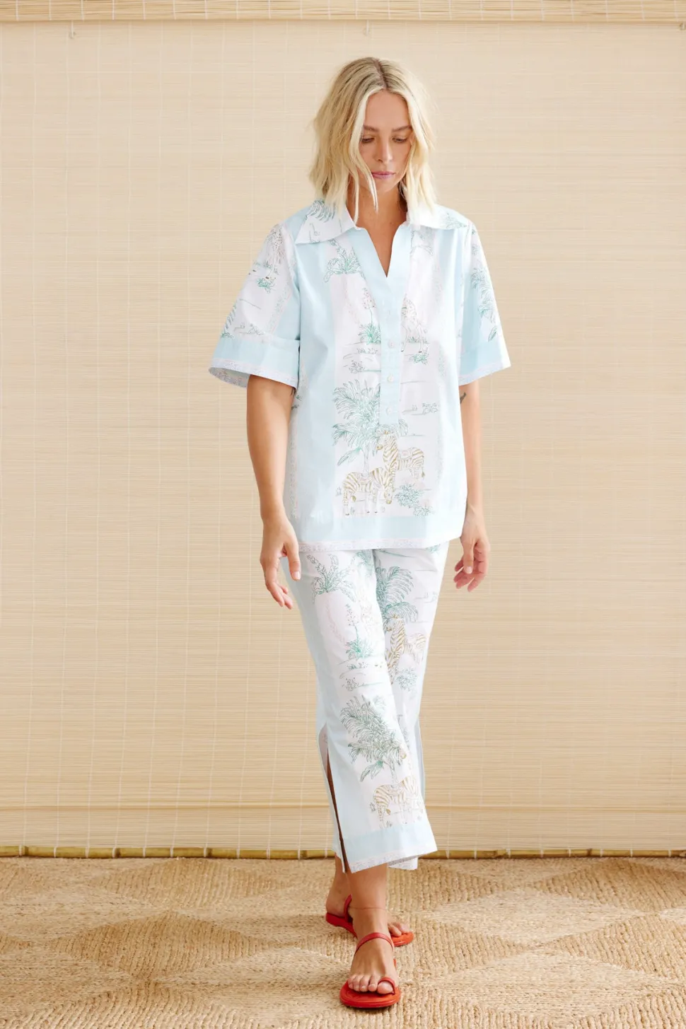 binny__the_pup_tent__safa_4.webp Binny - THE PUP TENT - Safari Five Oh - Cotton Poplin Shirt