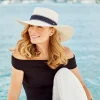 Canopy Bay by Deborah Hutton - Hat - Amalfi Flexibraid Wide BrimFedora - Ivory