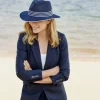 Canopy Bay by Deborah Hutton - Hat - Bonville Flexibraid - Navy/White