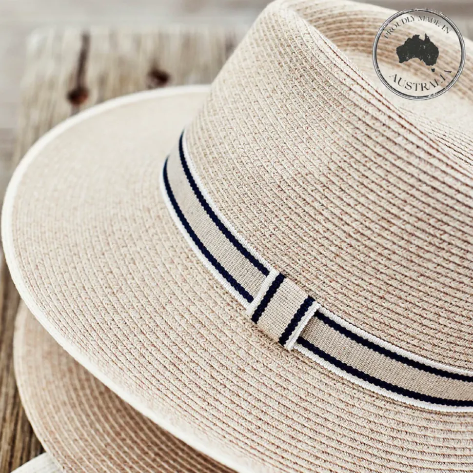 canopy_bay_by_deborah_hut_1-14.webp Canopy Bay by Deborah Hutton - Hat - Malibu Flexibraid Fedora - Mix Camel