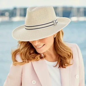 Canopy Bay by Deborah Hutton - Hat - Malibu Flexibraid Fedora - Mix Camel
