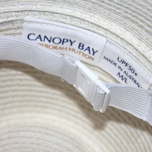 Canopy Bay by Deborah Hutton - Hat Flexibraid - Paros Trilby - Ivory