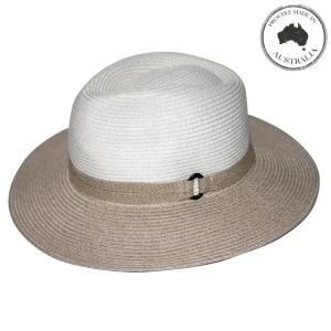 Canopy Bay by Deborah Hutton - Hat - Parsley Bay Flexibraid - Ivory Mix Camel