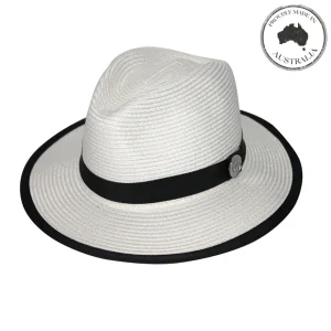 Canopy Bay by Deborah Hutton - Hat - Kingston - Ivory Black