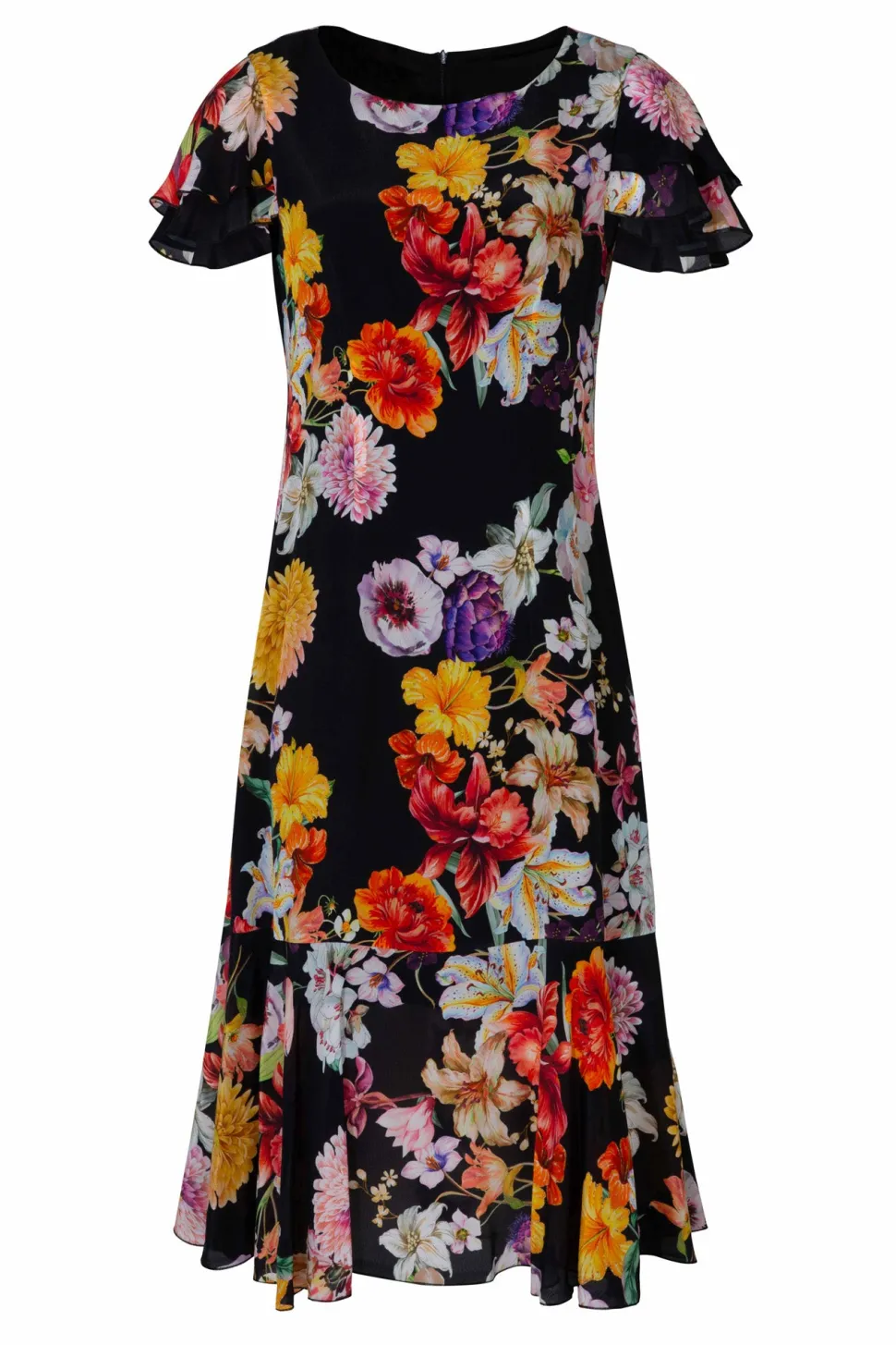curate__modern_romantic_d_3.webp Curate - Modern Romantic Dress - Black Floral FINAL SALE