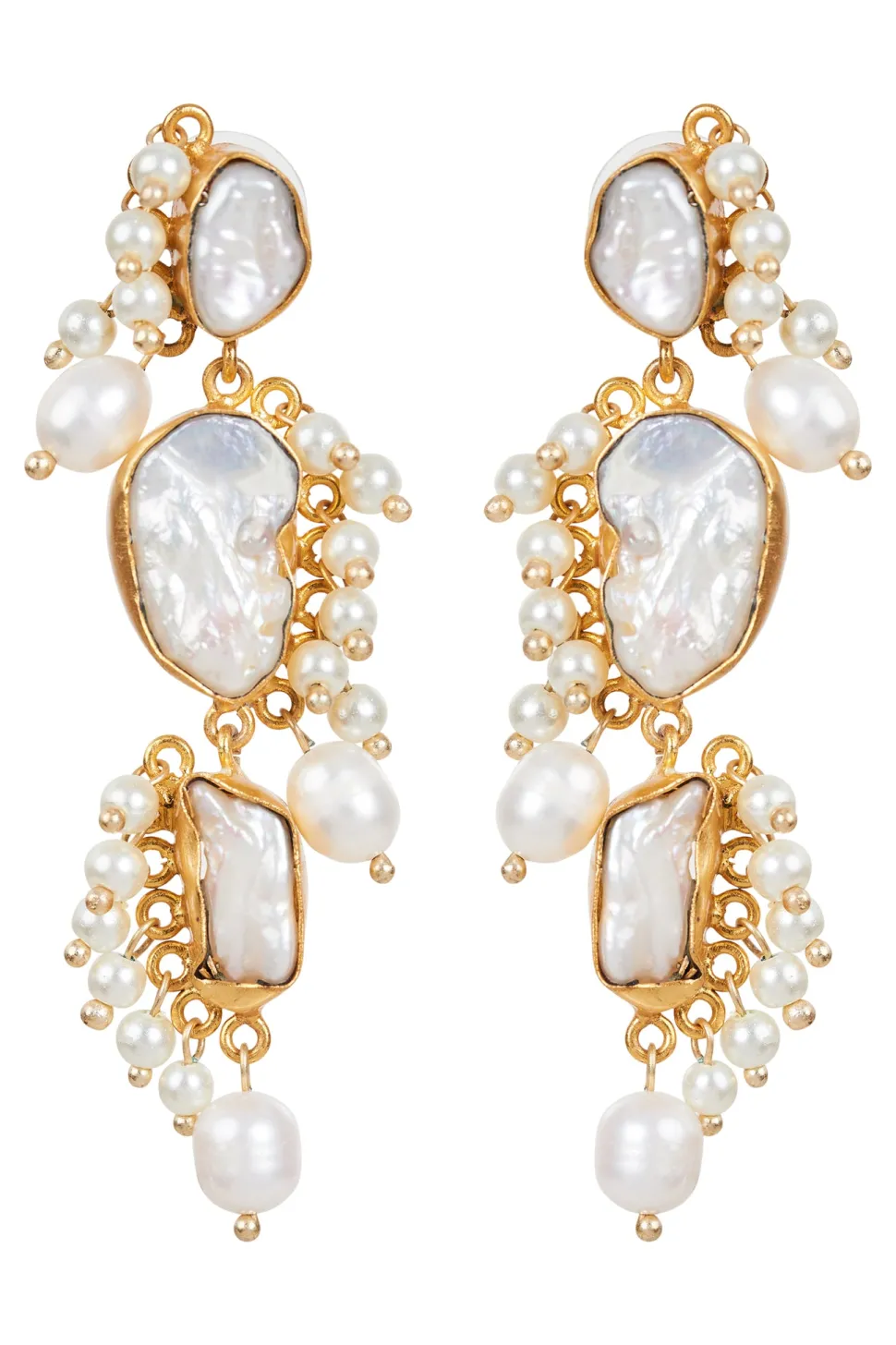 eb__ive__awaken_earring___4.webp Eb & Ive - Awaken Earring - Pearl/Gold, Sapphire or Pearl Drop