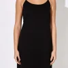 Eb & Ive - Basic Slip Dress - Black