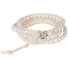 Eb & Ive - Capella Wrap Bracelet - Ivory or Tan