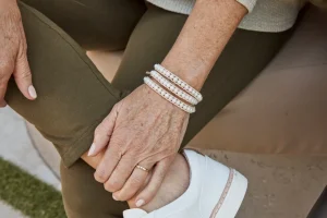 Eb & Ive - Capella Wrap Bracelet - Ivory or Tan
