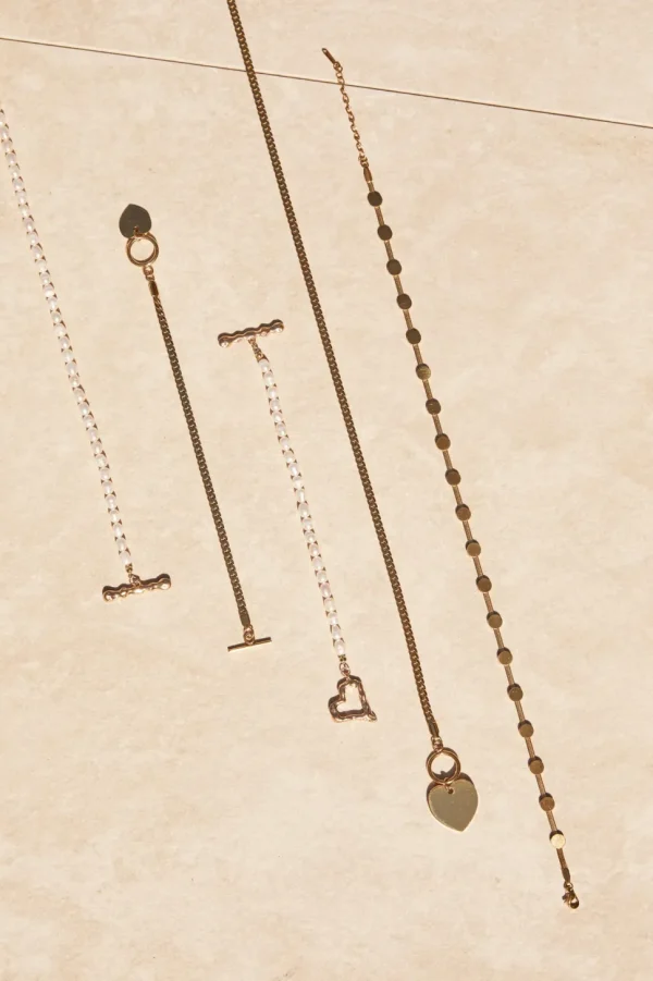 Eb & Ive - Ceduna Bracelet - Gold Heart