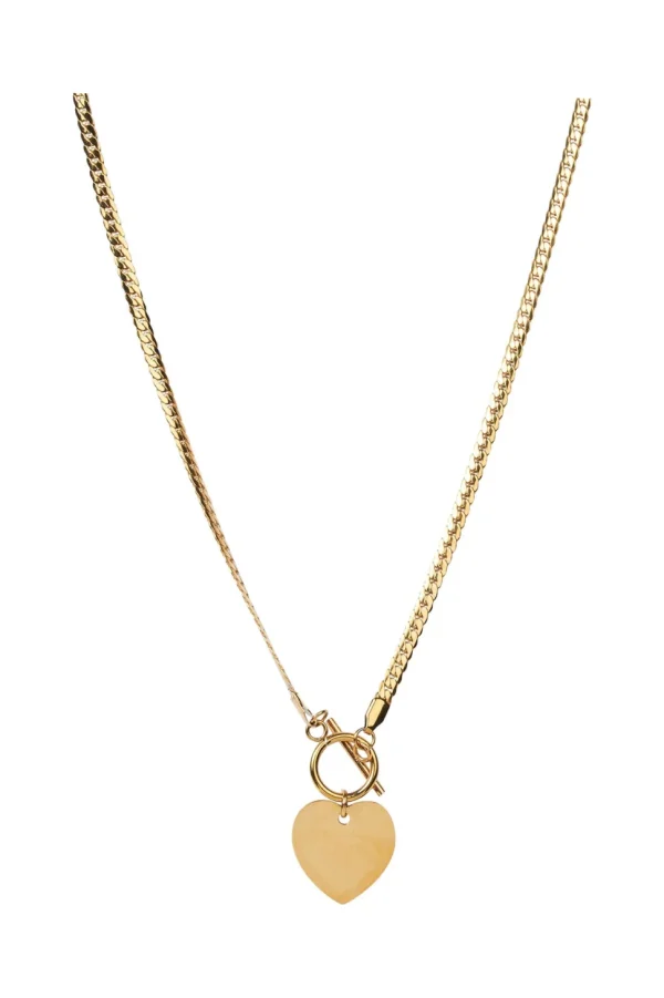 Eb & Ive - Ceduna Necklace - Gold Heart