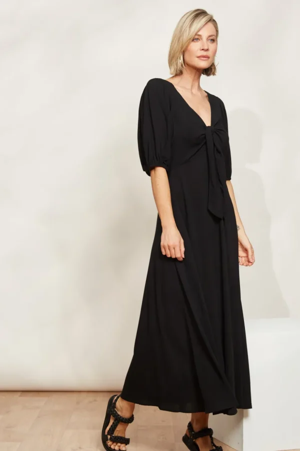 Eb & Ive - La Mer Tie Dress - Sable