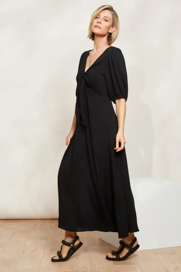 Eb & Ive - La Mer Tie Dress - Sable