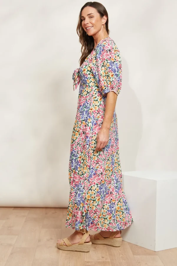 Eb & Ive - La Mer Tie Dress - Fiore