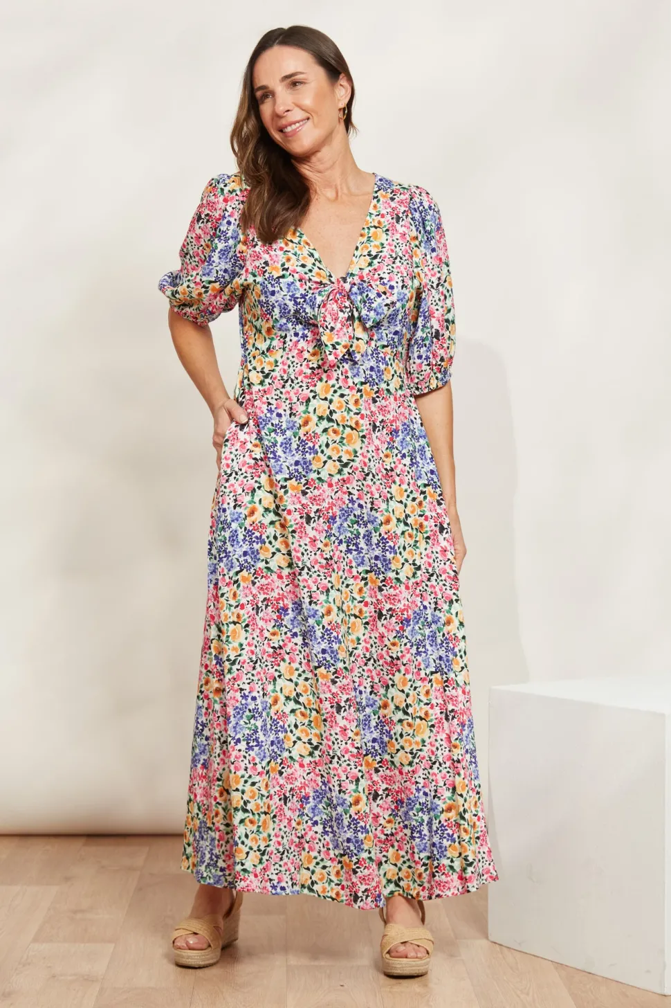 eb__ive__la_mer_tie_dress_3.webp Eb & Ive - La Mer Tie Dress - Fiore