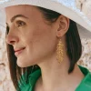 Eb & Ive - La Plage Earring - Gold Leaf, Drop FINAL SALE