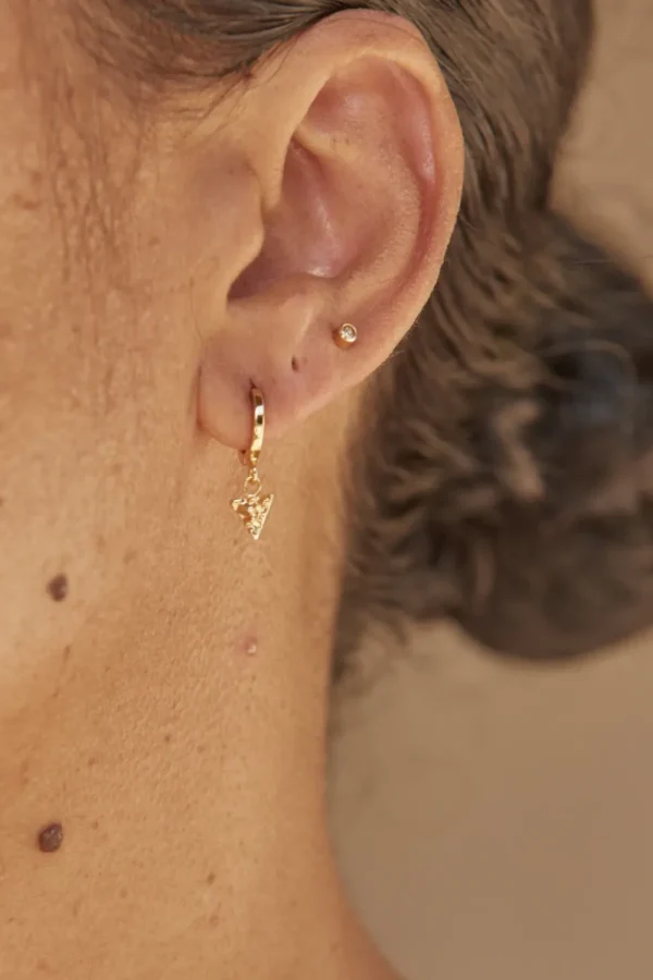 Eb & Ive - Legacy Earring Gold Drop 2469302 FINAL SALE