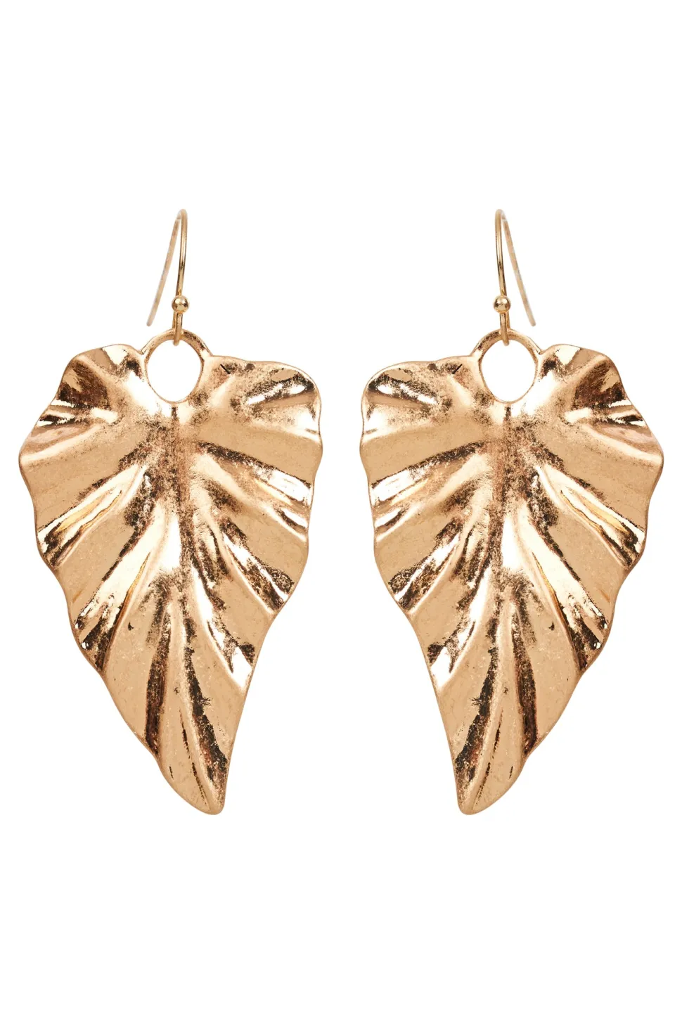 eb__ive__mizu_leaf_earrin_2.webp Eb & Ive - Mizu Leaf Earring - Silver or Gold FINAL SALE
