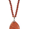 Eb & Ive - Mwana Stone Necklace - Clay