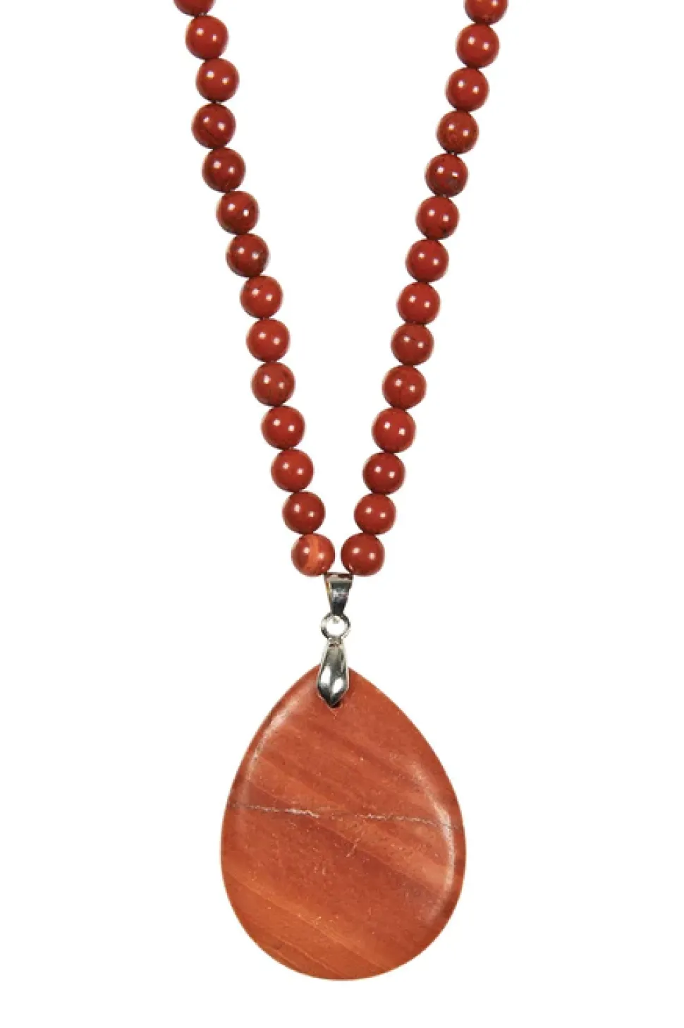 eb__ive__mwana_stone_neck_0.webp Eb & Ive - Mwana Stone Necklace - Clay