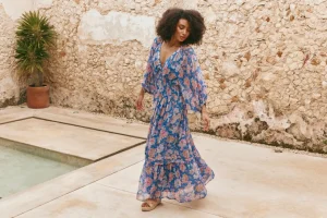 Eb & Ive - Sereno Maxi Dress - Palme