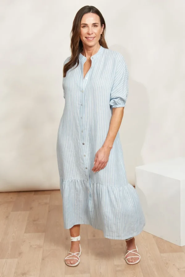 Eb & Ive - Sojourn Stripe Dress - Coast FINAL SALE