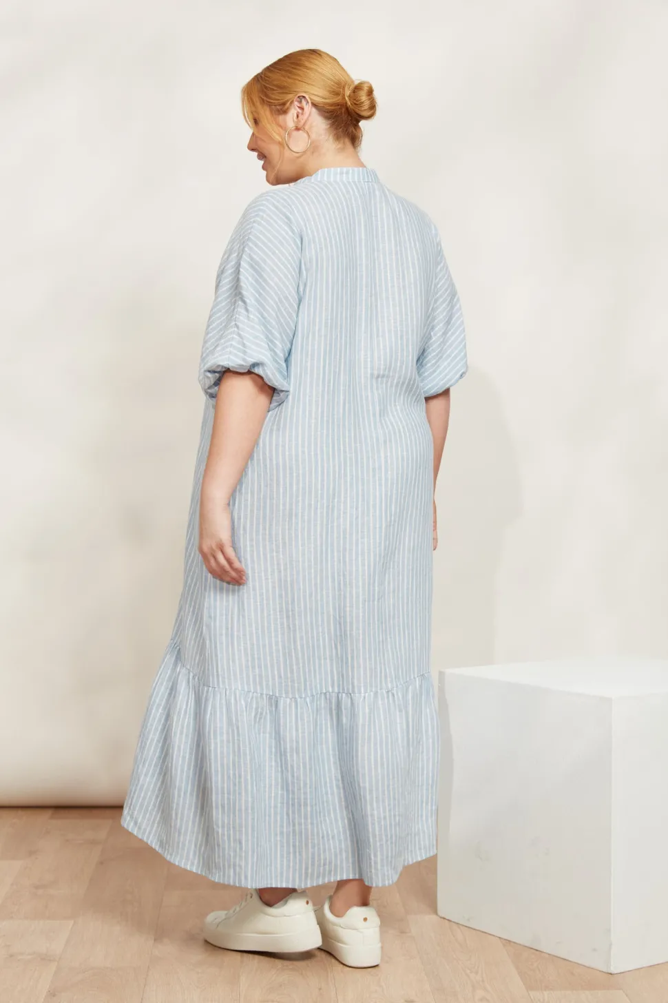 eb__ive__sojourn_stripe_d_7.webp Eb & Ive - Sojourn Stripe Dress - Coast FINAL SALE