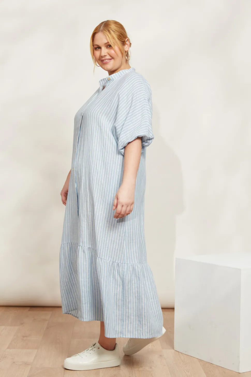 eb__ive__sojourn_stripe_d_9.webp Eb & Ive - Sojourn Stripe Dress - Coast FINAL SALE