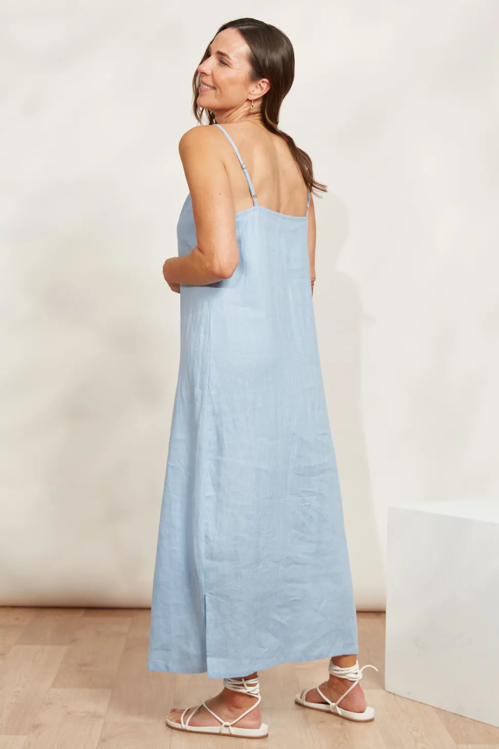 eb__ive__sojourn_tank_max_2.webp Eb & Ive - Sojourn Tank Maxi Dress - Coast FINAL SALE