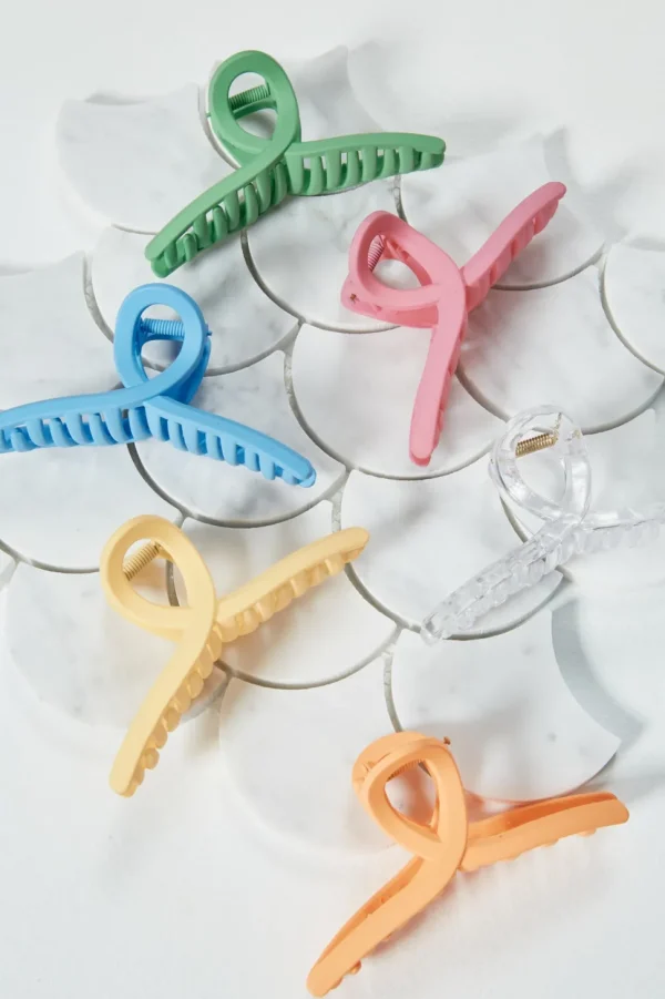 Eb & Ive - Soma Claw - Crystal, Honeycomb, Evergreen, Capri