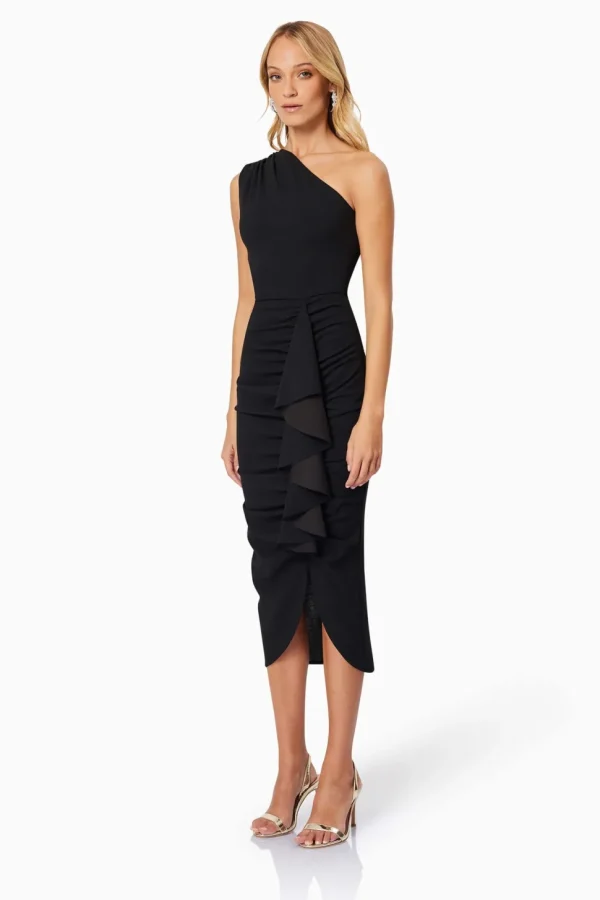 Elliat - Jade Midi Dress - Black