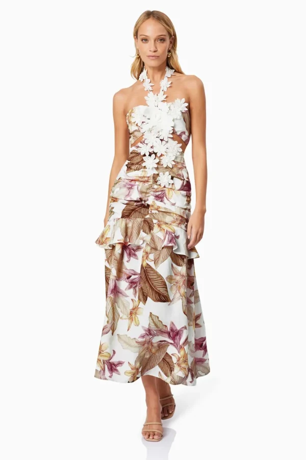 Elliat - Meadow Floral Cocktail Dress - Multi
