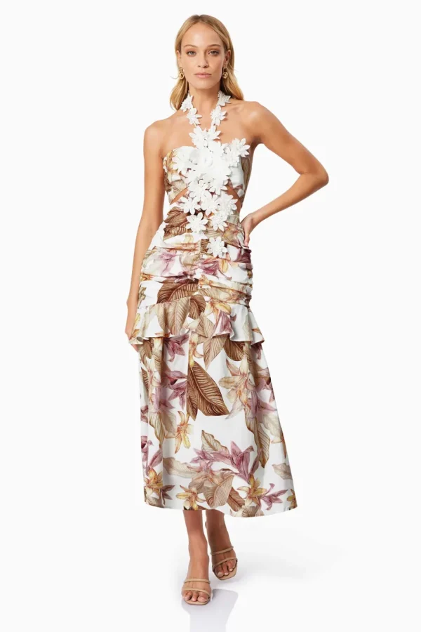 Elliat - Meadow Floral Cocktail Dress - Multi