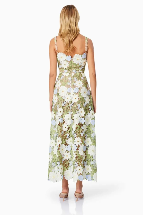 Elliatt - Flora Lace Midi Dress - Multi