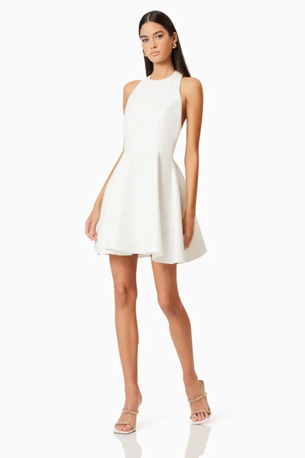Elliatt - Geranium Mini Dress - Ivory
