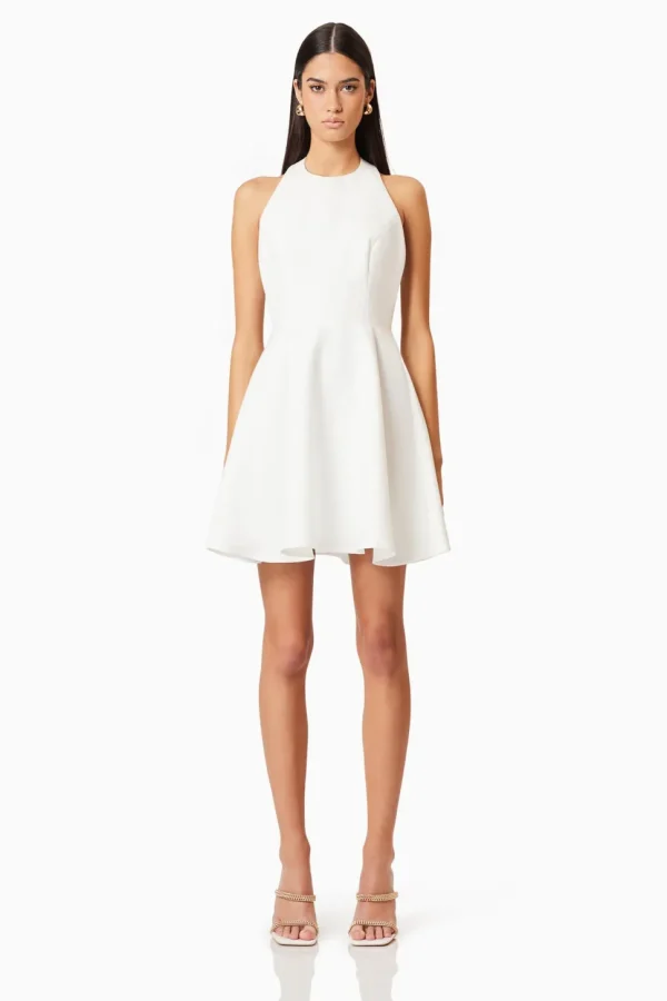 Elliatt - Geranium Mini Dress - Ivory