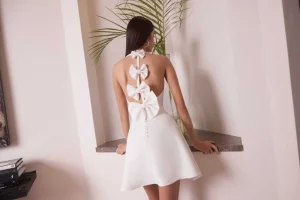 Elliatt - Geranium Mini Dress - Ivory