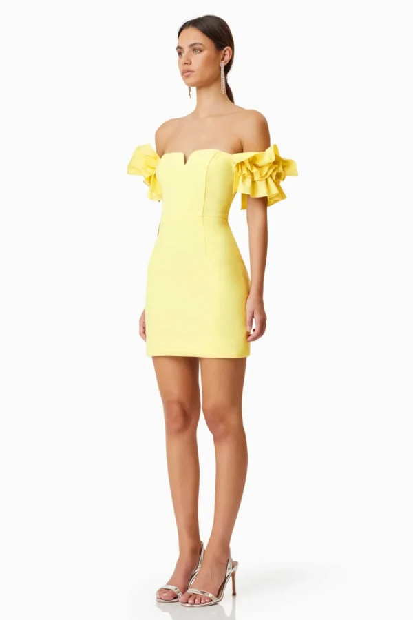 Elliatt - Nola Mini Dress - Yellow