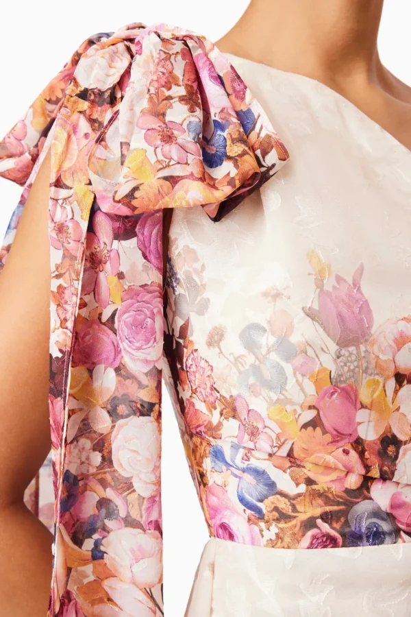 Elliatt - Perla Hi Lo Gown Dress - Floral Multi