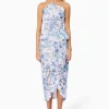 Elliatt - Savannah Midi Dress - Blue Multi FINAL SALE