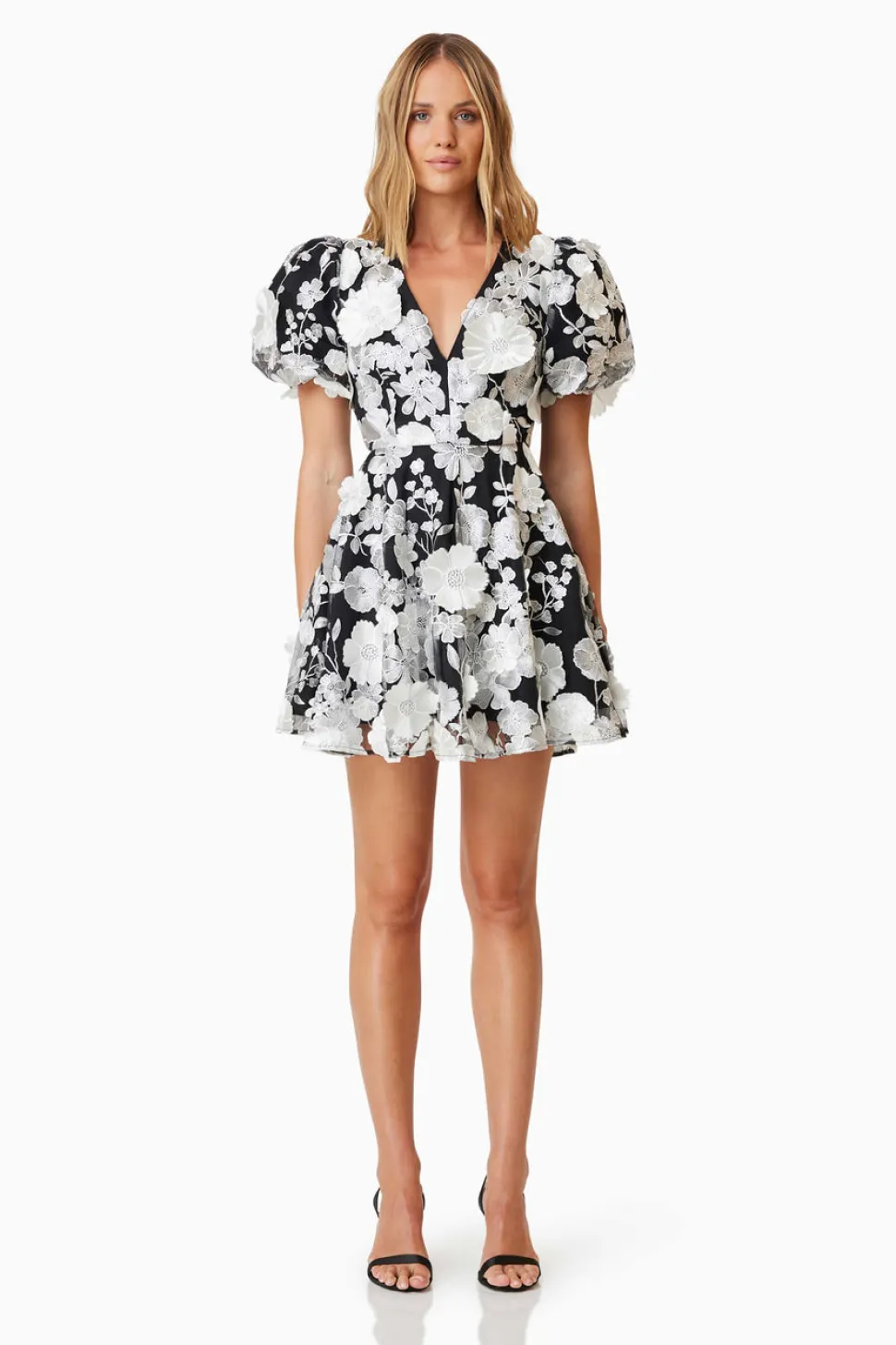 elliatt__selene_mini_dres_0.webp Elliatt - Selene Mini Dress - Black/White