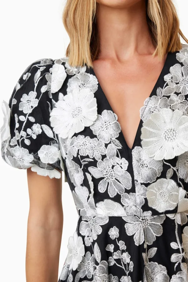 Elliatt - Selene Mini Dress - Black/White