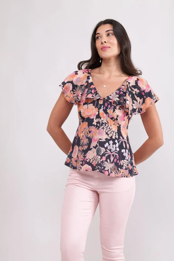 Foil - Cocktail Hour Top - Wildflower CFO7939