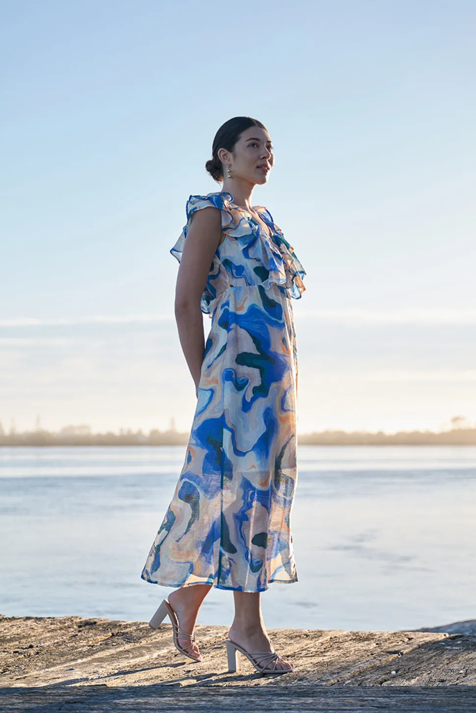 foil__paradise_dress__mar_1.webp Foil - Paradise Dress - Marbles CFO7936P
