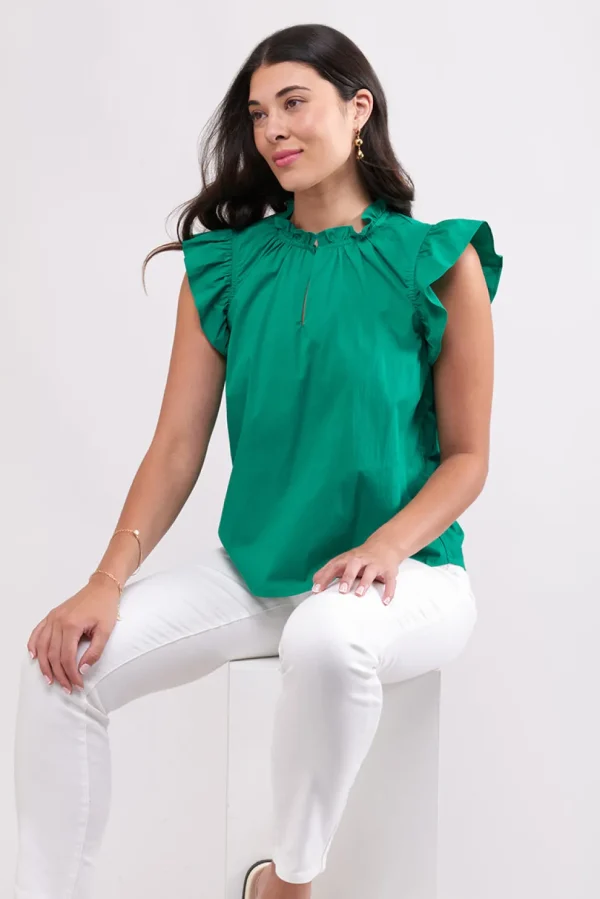 Foil - Pulp Fiction Top - Kelly CFO7933 FINAL SALE